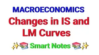 Changes in IS and LM Curves || MACROECONOMICS || Notes 📝 
