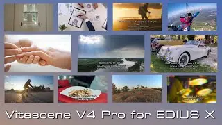 Vitascene V4 Pro f&uuml;r EDIUS X - jetzt als Upgrade zum Sonderpreis