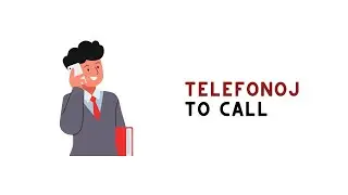 Изучите албанский глагол &laquo;Telefonoj&raquo; | Настоящее и будущее время + примеры предложений