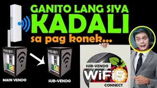 HOW SUB VENDO WIFI5-SOFT COMBINED TO MAIN VENDO | HAY LE COMWORKS V.2