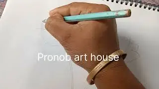 Flower pot realistic outline art #easydrawing #viralvideo #drawingtutorials #drawingtutorials 