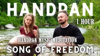 Song of Freedom | 1 Hour Handpan Music for Healing, Spiritual Awakening | Warren Shanti & Hangala