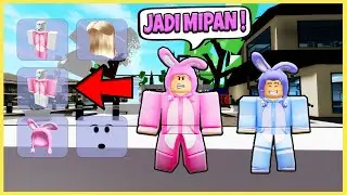 24 JAM JADI MIPAN! MALAH KENA PRANK, KESEL || Roblox Brookhaven
