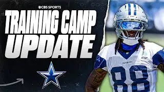 Dallas Cowboys Training Camp UPDATE: CeeDee Lamb Shines, O-Line Struggles, & Dak Looking Sharp! 🏈