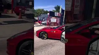 Loud V12 Ferrari FF acceleration