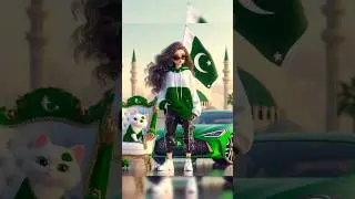 14 agust independence day Pakistani girls dp Whatsapp status video #ytshorts  #pakistan