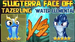 MEGAMORPH TAZERLING vs WATER ELEMENTAL - Electric vs Water Slug FACE OFF | Slugterra Slug it out 2