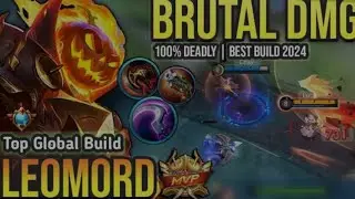 Leamord new meta build in jungle #mobilelegends #mlbb #gaming #shorts #gameplay #reels 