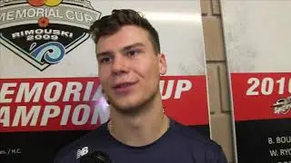 Egor Afanasyev sets example