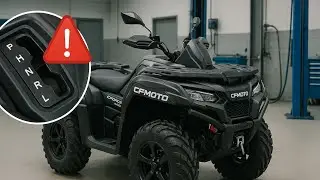 Problem zmiany biegów w quadach cf moto 850 i 1000 generacja 3 . Udają sie do serwisu!