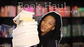 February Book Haul | New releases || BookedonCharity
