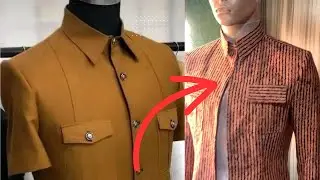 (Part 2)“Sew a Smart Safari Suit Without Lining – Tailor Tips Inside #fashion #suit #safari #diy