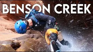 Canyoneering Benson Creek | Waterfall Rappelling in Southern Utah