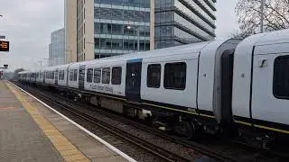 SWR Class 701041 Arterio Coming into Reading The 14th of January 2026