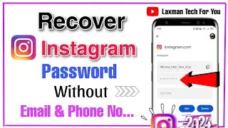 recover instagram password without email or phone number | recover instagram password without email