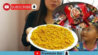 2x spicy noodles challenge 🔥/2x spicy noodles challenge nepali /2pm noodles challenge 😋 nepali