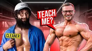 Cleaner SHAMES the Strongest Bodybuilder Alive 💪🔥 Anatoly GYM PRANK