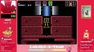 Canada-a-Thon Day 2: Super Metroid Any% by Overfiendvip