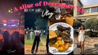 VLOG: A Slice of Dec’25 🫧| Solo Date| Work Year End Function | Braai/Chillers #southafrica #vlog 