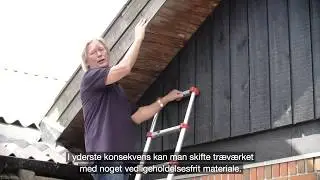 Tips om vedligehold af tagrender, gavl og vindskeder med Jydsk Tagteknik