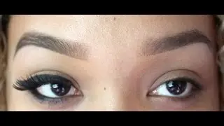 How to fill in eyebrows: Bold/Natural