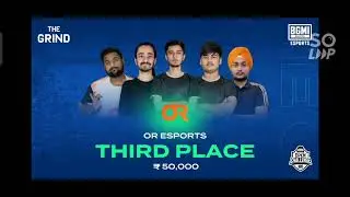 BMOC Winners, Runners Up, MVP, Prize pool, Overall Standings | Bgmi Tournament Winners | GodL #bgmi