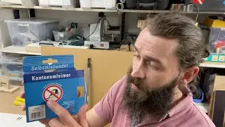 Selbstklebenden Kanten Umleimer anbringen einfach und schnell saubere Kanten