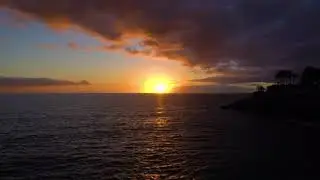 4K Sunset Background Video Relaxing
