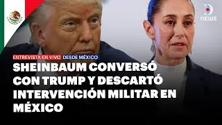 Sheinbaum descartó intervención militar de EE.UU. en México | DNews