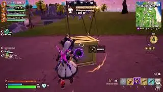 Play Fortnite use Shogun X's Fire Oni Mask