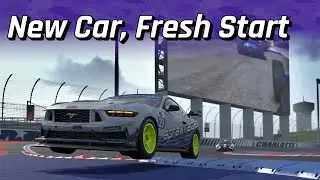 New Car, Fresh Start // iRacing Mustang GT4 @ Charlotte Roval 2025