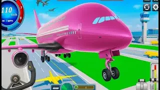 Unexpected Flight Emergency 🚨 City Airport Landing Challenge | Android Gameplay