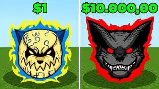 BIJUU DO NARUTO DE R$1 VS R$10.000