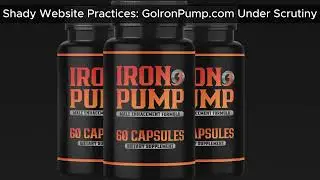 Iron Pump Supplement Scam Or Genuine? Does IronPump Pills work as per its claim?