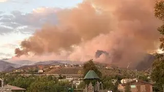 2024 Line Fire responses and fire ground footage