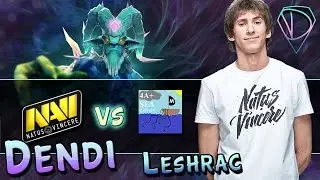 Dendi Leshrac gameplay  Na`Vi vs 4ASC game 2 @TI5 Quals