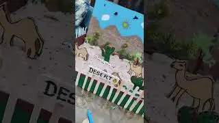 desert and mountain 3 d project #deserts
