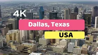 Dallas, Texas - USA | 4K Drone Footage