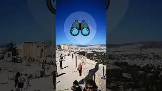 A view over the city of Athens and the Parthenon