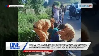 One Mindanao: Rider ug angkas, samdan dihang nakaligis og iro sa Zamboanga City