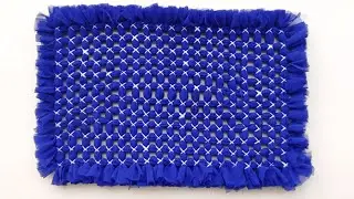 Diy | Doormat Making At Home | Doormat With Old Clothes | Paydan Banane Ka Tarika