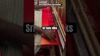 Handloom Kanchipuram silk sari available for customisation #weddingsaree #indianhandloom