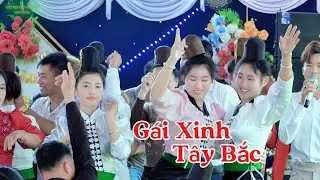 NHẠC SÀN THÁI | CHỊ EM NHẢY CỰC SUNG TRONG LỄ TÂN GIA GĐ DUYÊN OAI BẢN DỌ NẶM ÉT QUỲNH NHAI