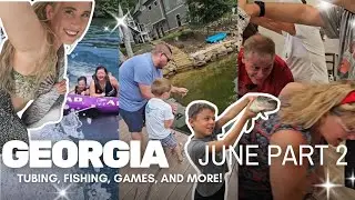 Georgia Lake Life 🌊 | Family Chaos, Mermaid Magic & Real Life BTS | June 2026 pt 2