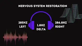 1.8Hz Delta Waves with 285Hz Frequency - Profound Cellular Renewal & Nervous System Restoration