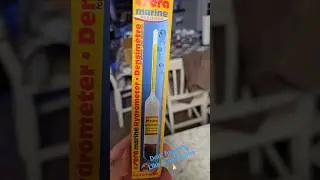 Another Percision Hydrometer Comparison! #tropicmarin #sera #hydrometer #salinity #salt #salty