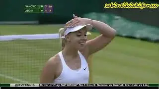 Lisicki vs Ivanovic