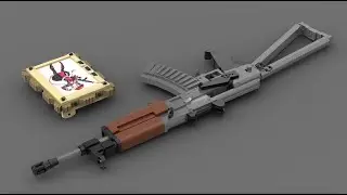 Custom LEGO Gun MOC: OTS-12 [Girls Frontline]