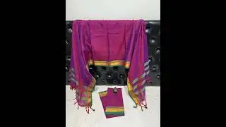 Mercerised Narayanpet Handloom cotton dress materials899+ ship