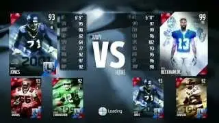 Madden 16 Ultimate Team-Playing vs MUT Master OBJ